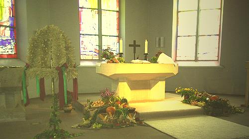 geschm�ckter Altar